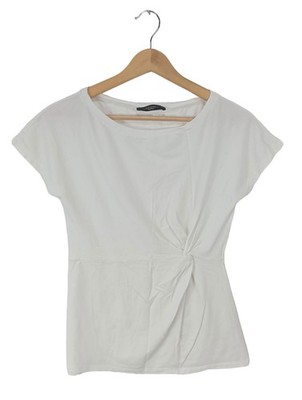 WEEKEND MAX MARA Schlupf-Bluse Damen Bluse Gr. DE 34 weiß Elegant