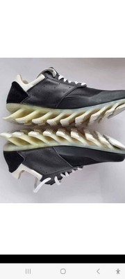Adidas x Rick Owens Springblade X Low Black White US 9 UK 8.5 EU 42  NEW Rare 