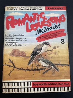 Romantic Lovesong Melodies 3 Easy Evergreen Sonderausgabe Notenbuch Notenheft