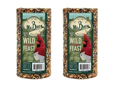 Mr. Bird Wild Bird Feast Cylinder 28 oz | Wild Bird Food for Outdoor Birds |