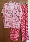 Cowgirl Western Rodeo Hearts Pajamas Set Shirt Pants L 2XL — photo 1
