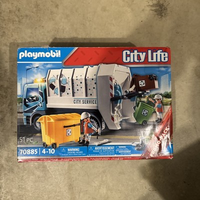 Playmobil 70885 City Life City Recycling Truck MIB/New DAMAGED BOX