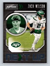 2021 Panini Playbook #NXT-ZWI Zach Wilson Next Up