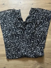 Promesa Black and White Floral Romper