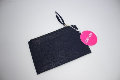ELMS and KING navy dark blue New York Coin Purse