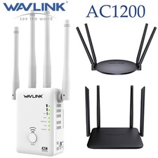 WiFi Range Extender Repeater 1200Mbps Wireless Router Dual Band Signal Booster