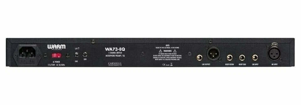 Warm Audio Single Channel British Mic Preamp & Equalizer - WA73-EQ - Image 2 of 4