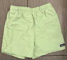 Patagonia Girls Green Shorts Size XL Mesh Brief Lined