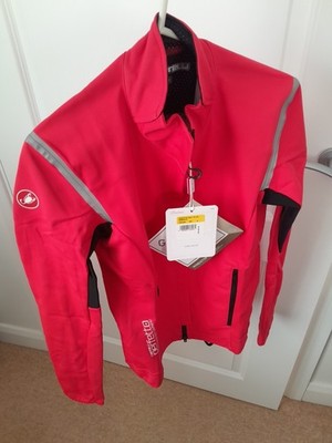 Castelli Damen Perfetto RoS Langarm Fahrradjacke Small Gore Tex Wind Wasser 