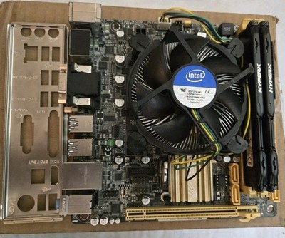 ASUS H871-PLUS INTEL i7-4770 16GB RAM MOTHER BOARD + IO SHIELD. Make An Offer!!