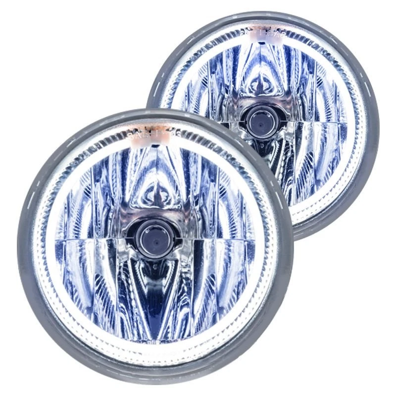 LED Fog Lights Halo Ring Lights Blue For 2003-2005 Lincoln Navigator — 第 2/4 张图片