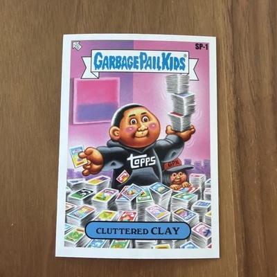 2022 Topps Garbage Pail Kids GPK Vacation Short Print Cluttered Clay SP-1