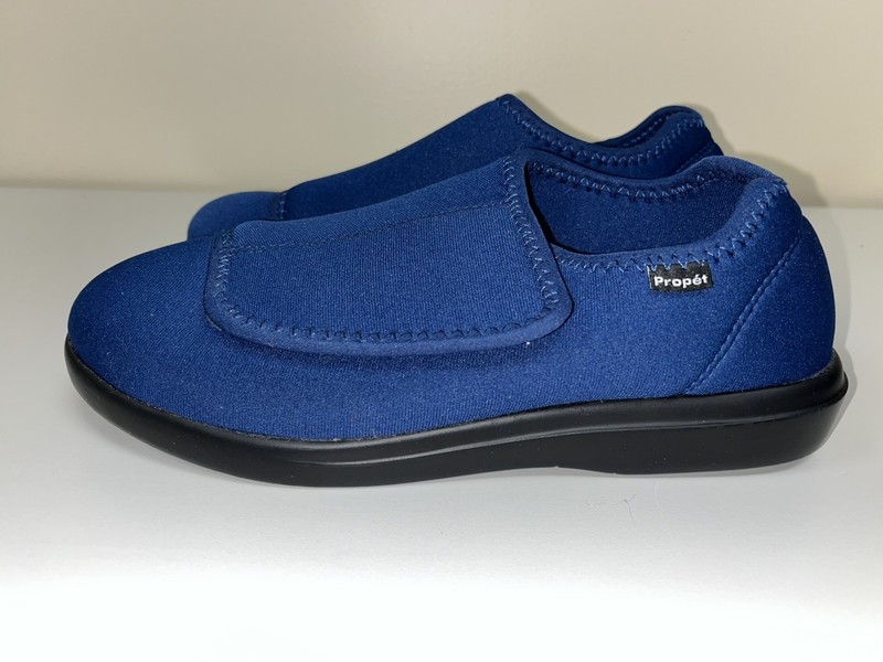 Propet Shoes Women 8.5W Wide D Cush N Foot Diabetic Comfort Blue Easy On NWOT
