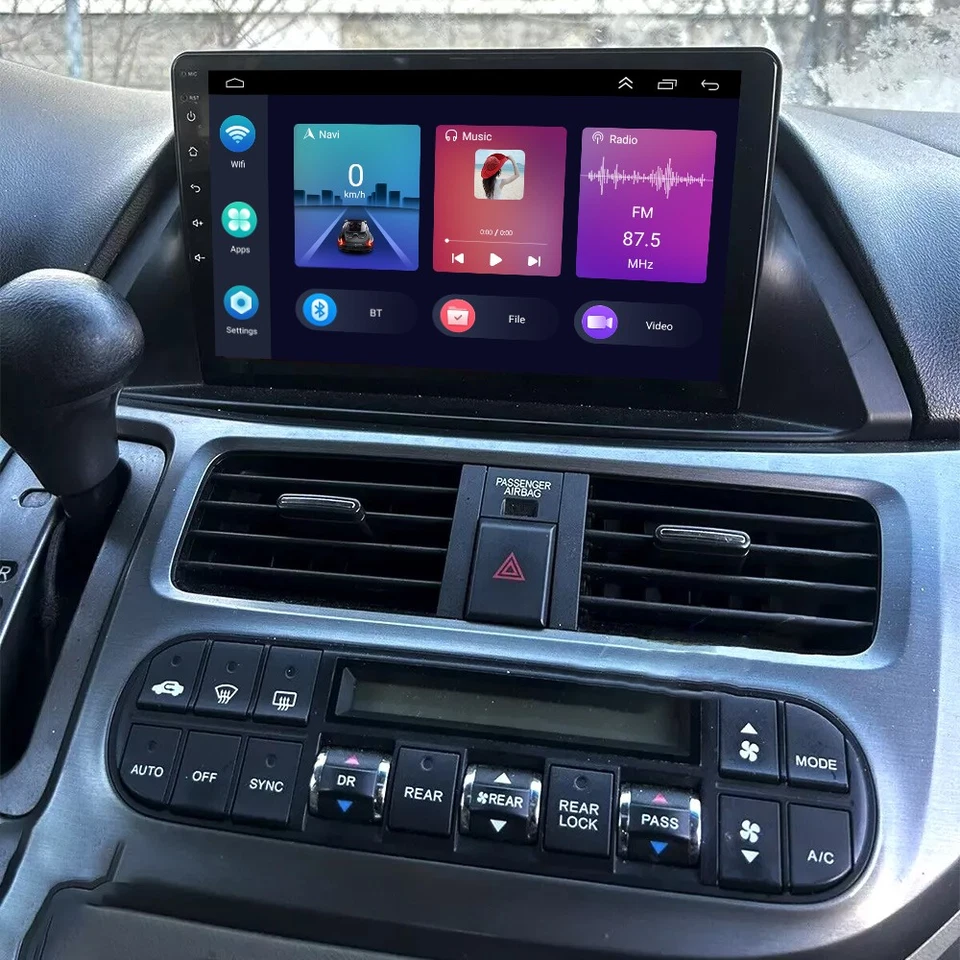 Подходит для Honda Odyssey 2005-2010 Carplay автомобильное стерео радио Android 14 GPS WiFi навигатор 64G - Изображение 2 из 4