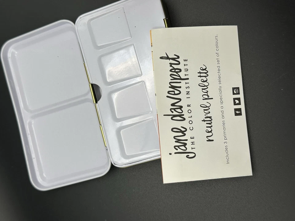 Juego de acuarela paleta neutra Jane Davenport Foto 3 de 3