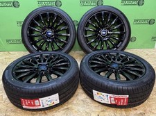 REFURBISHED GENUINE FORD 17” 5x108 ALLOY WHEELS + NEW TYRES CONNECT FOCUS MONDEO