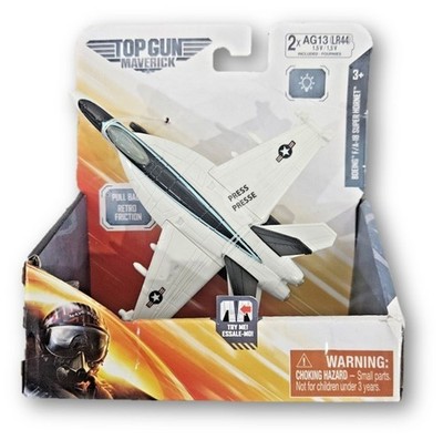 Top Gun Maverick F/A-18E Super Hornet Fighter Jet   Pull Back Friction Diecast