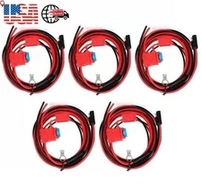 5Pcs Power Cable HKN4137 For Motorola GM XPR XTL CDM CM MaxTrac XTL2500 XTL5000