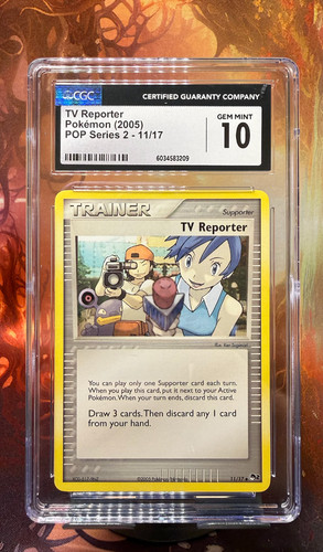 TV Reporter graded CGC 10 for sale on eBay