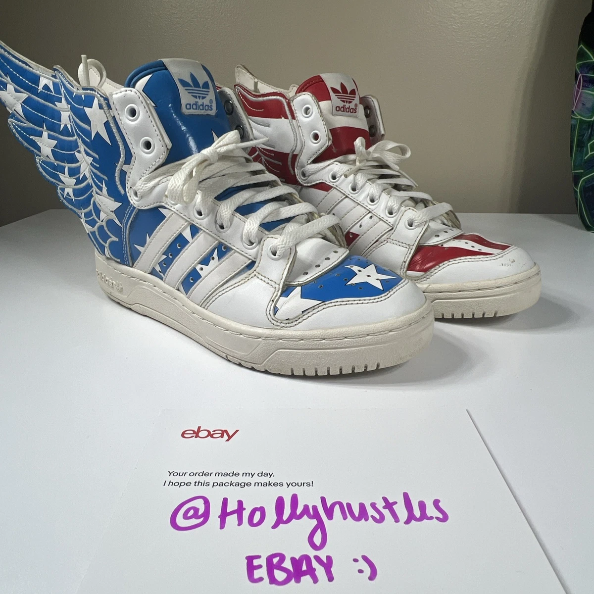 【レア】adidas originals ×JEREMY SCOTT adidas Jeremy Scott x Wings 2.0 Stars and Stripes for Sale