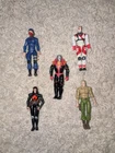 Lot of 5 Vintage 1990's-2000's GI Joe 3.75" Figures loose no accecories.