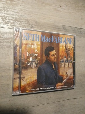 Music Is Better Than Words Seth MacFarlane CD 2011 Free UK P&P Top-quality NEW