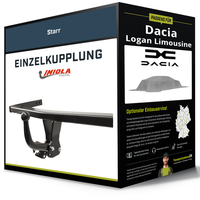 Starre AnhäNgerkupplung für Dacia Logan Limousine 17-20 II Imiola Hak-Pol NEU