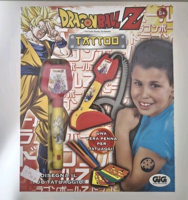 Dragon Ball Z - Tattoo Pen GIG 2010 - Neu - Perfekte Box - Selten - DBZ