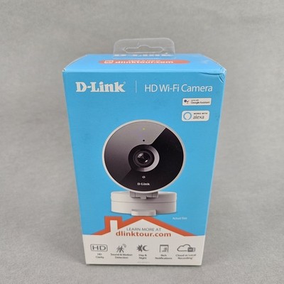 D-Link DCS-8010LH HD Wi-Fi Indoor Security Camera - White - New