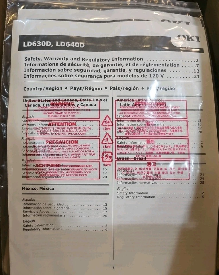 OKI Data Americas, Inc. LD630D Thermal Label Printer New Open Box - Image 3 of 4