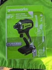 Greenworks ISG402 Cordless Impact Driver 1/4" 24 volts Tool Only 24V