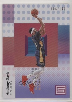 2017-18 Panini Status Purple 86/149 Anthony Davis #40 0c6