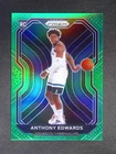 2020-21 Panini Prizm Anthony Edwards #258 RC Rookie Green