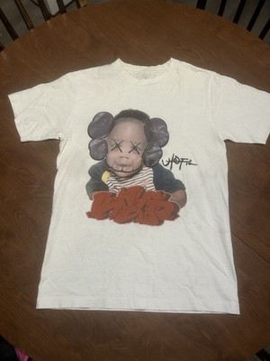 Cactus Jack Travis Scott x KAWS Utopia T Shirt (Men s Size Small) White