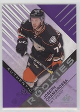 2016-17 SP Game Used Authentic Rookies Purple Joseph Cramarossa #199 z3c