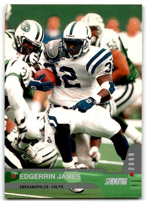 2000 Stadium Club Edgerrin James Indianapolis Colts #100