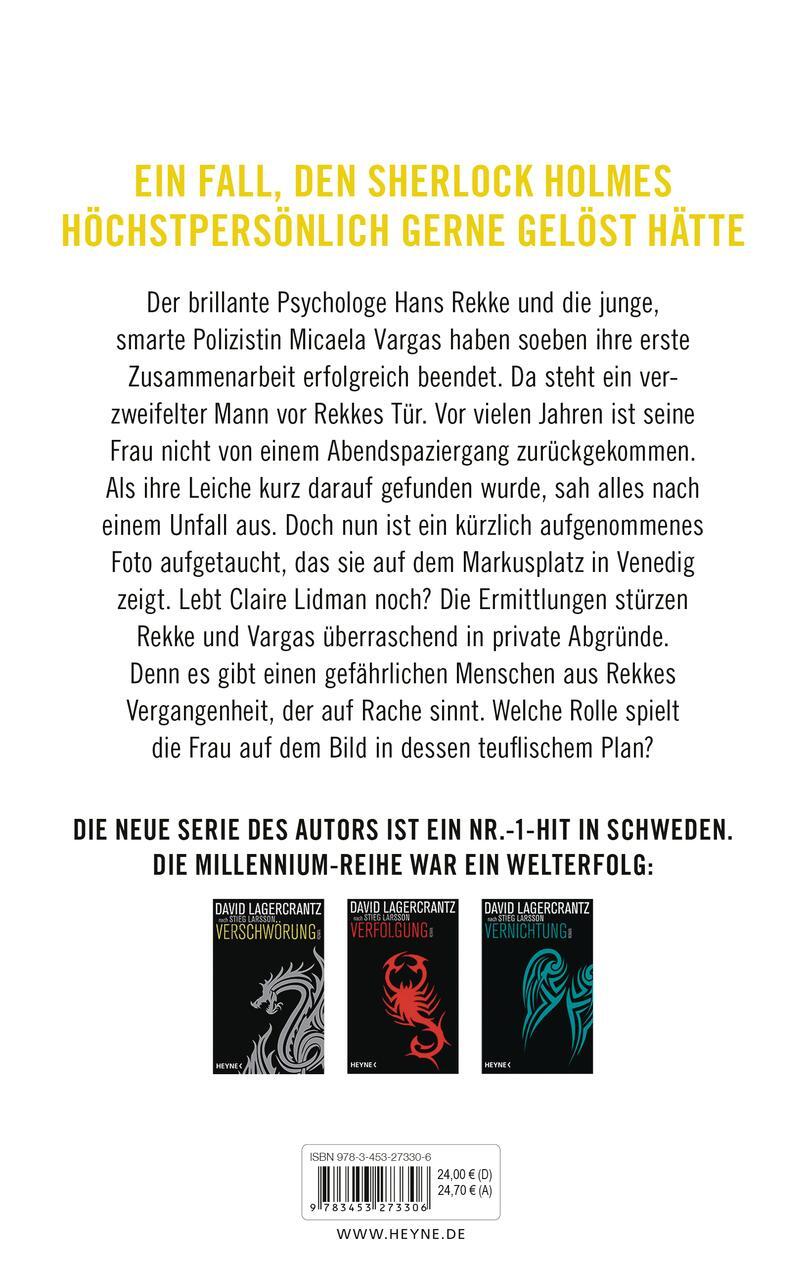 Thumbnail - David Lagercrantz / Das Bild Der Toten9783453273306
