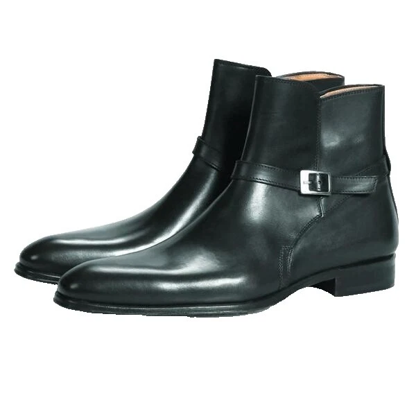 Botas negras Alligator para hombres