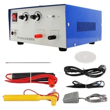 100A Adjustable Pulse Spot Welder 600w Gold Silver Jewelry Welding Machine