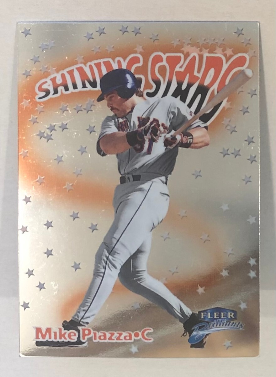 ミュージック '99 Fleer Brilliants Pulsars Mike Piazza 1999 Fleer Brilliants Shining Stars #7SS Mike Piazza 053-N