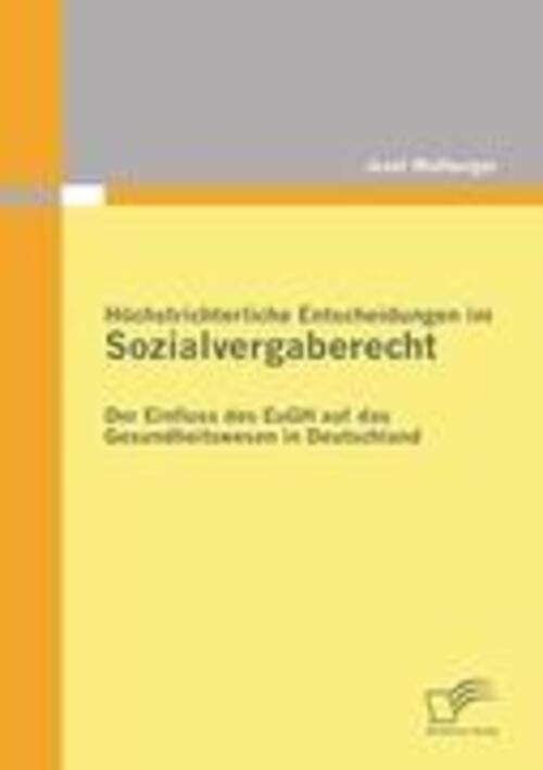 Josef Moßburger | Höchstrichterliche Entscheidungen