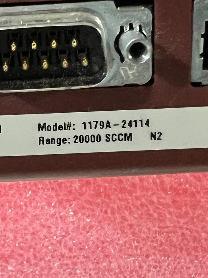 MKS INSTRUMENTS 1179A-24114 MASS FLOW CONTROLLER 20000 SCCM N2 - Image 4 of 4