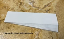10 Pieces 5"x15" ALUMINUM Dye Sublimation Photography Blanks