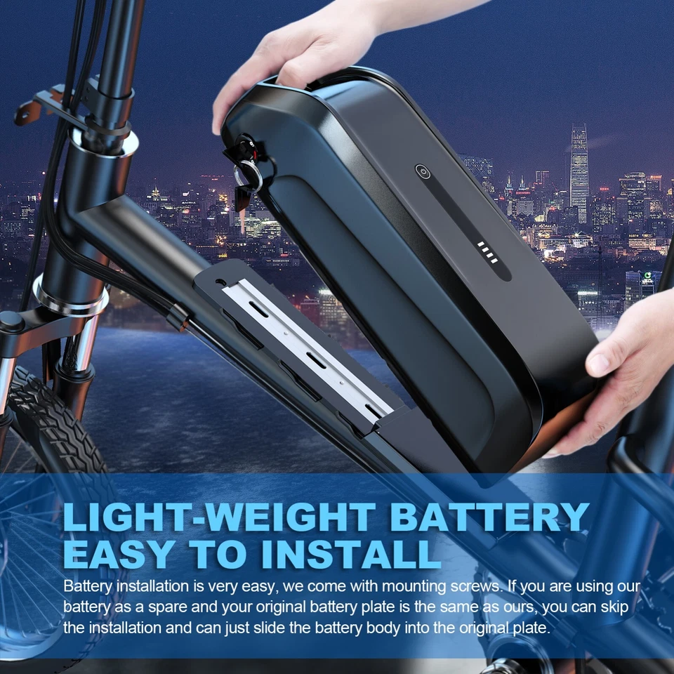 H HAILONG 36V 48V 52V ebike Battery Electric Bicycles Battery For 0-1500W motor - Image 2 of 4