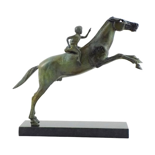 Jockey of Artemision Horse Rider Ancient Greek Sculpture Bronze Museum Copy - Picture 4 of 5