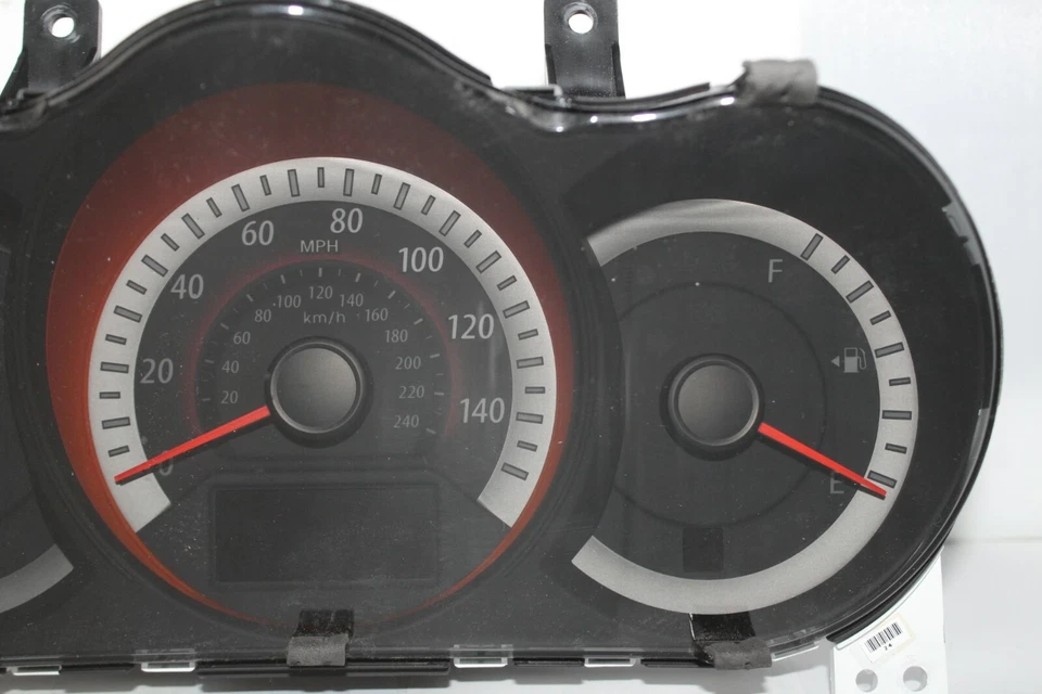 速度表仪表组仪表板仪表 2010 起亚 Forte 27,525 英里 — 第 3/4 张图片