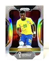2022 Panini Prizm World Cup Vinicius Jr. #36 Silver Prizm SP Brazil Vini Junior
