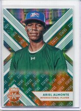 2018 Elite Extra Edition Status Tie Dye Die Cut Ariel Almonte 10/10