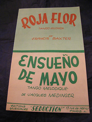 Partition Roja Flor Baxter Ensueno De Mayo Médinger Musikblatt