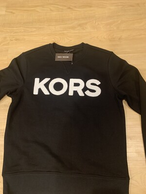 トップス OE LOGO CREW SWEAT BLACK M Crewneck Logo Sweatshirt | GUESS